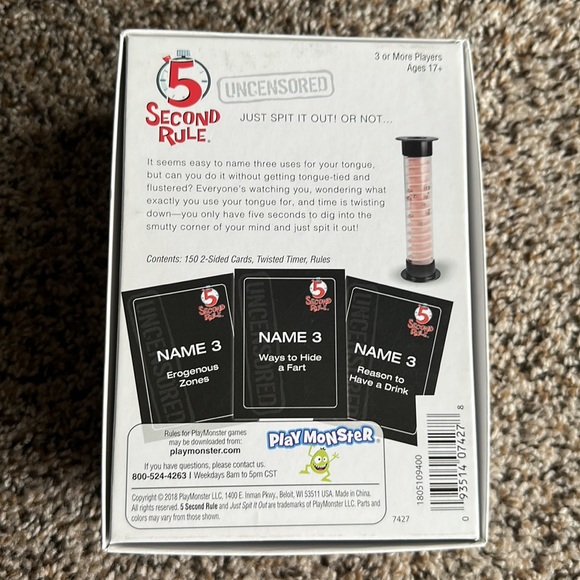 5 Second Rule Game - Picture 2 of 3